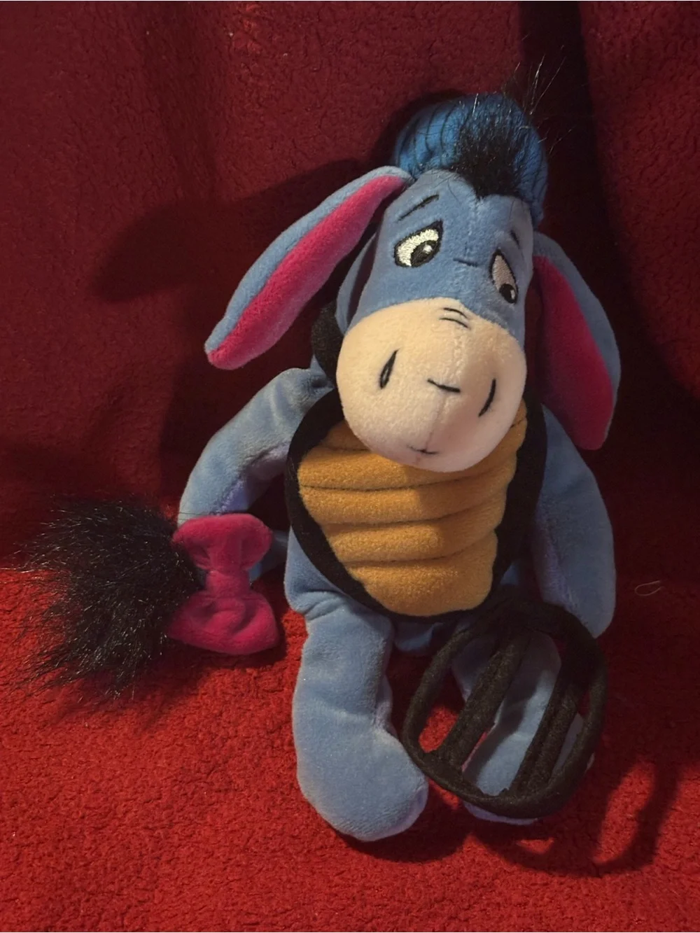 Vintage Eeyore beanie plush